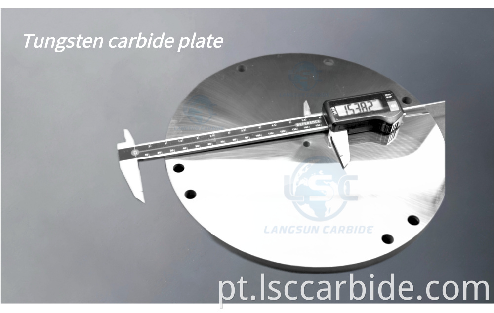 Tungsten carbide plates